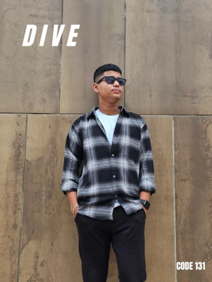 Flannel Check Shirt – 131