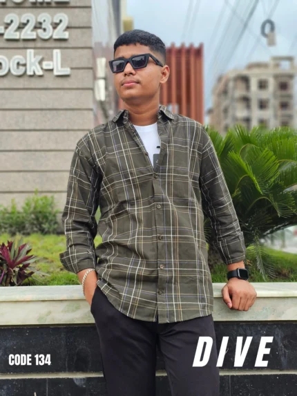 Flannel Check Shirt – 134